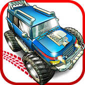 Zombie trucks Death Race icon