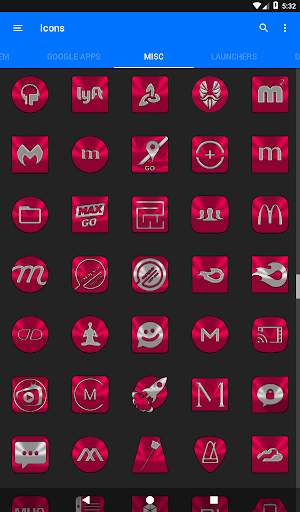 Crimson Icon Pack screenshot 16
