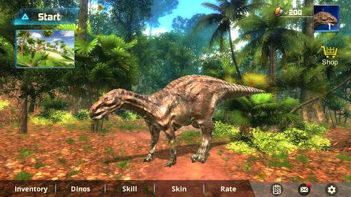 Iguanodon Simulator 1 تصوير الشاشة