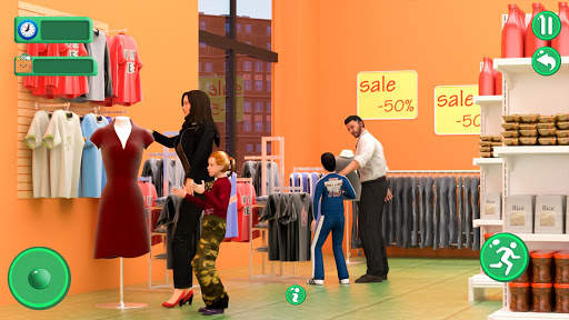 SuperMarket shopping with mom - Shopping Mall Game screenshot 7