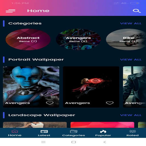3D & HD wallpaper screenshot 2