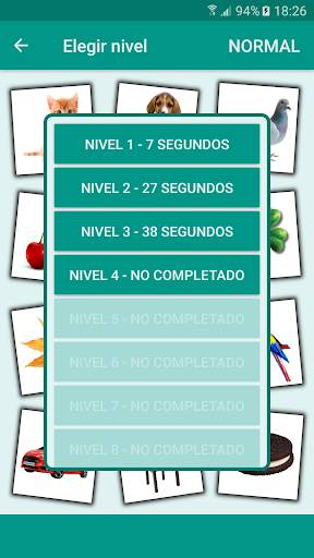 Juego de memoria Picture Match screenshot 4