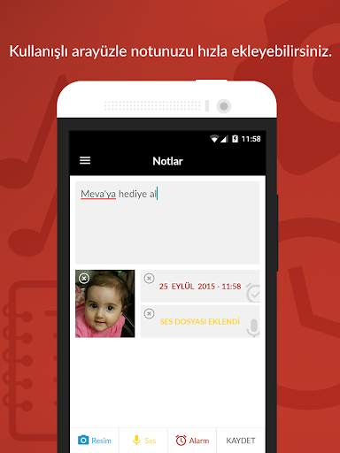 Basit Not Defteri - ÜCRETSİZ screenshot 3