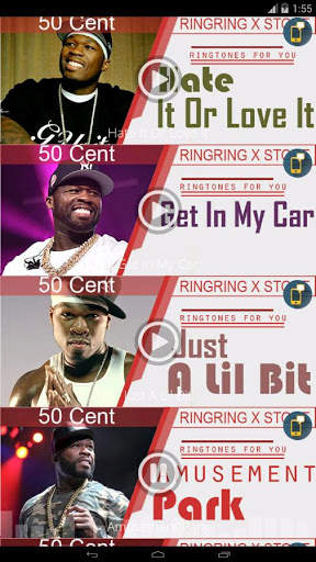 50 Cent - Ringtones For You screenshot 2