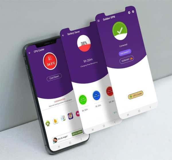 Golden VPN | Free & Secure & Fast VPN Service screenshot 1