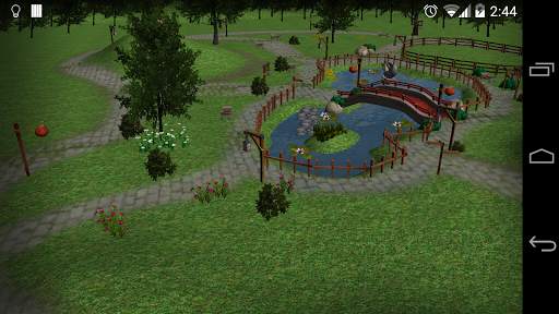 3D Asian Garden Free screenshot 3