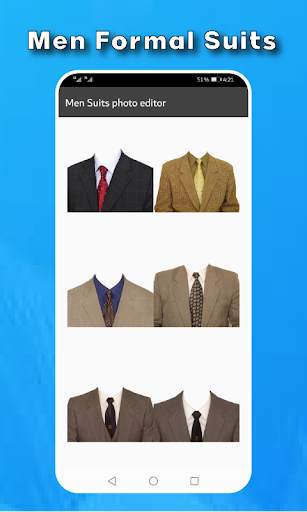 Formal Men suit photo editor : Passport ID 2021 screenshot 2