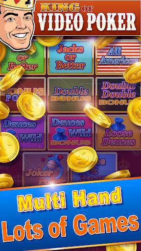 King Video Poker Multi Hand screenshot 2