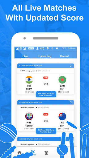 Crick Live Line -Fastest live score & schedule screenshot 3