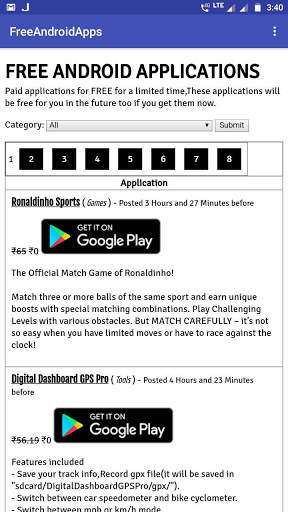 Free Android Apps Giveaway screenshot 1