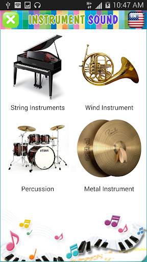 Music instrument sounds World screenshot 1