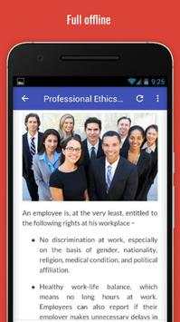 Tutorials for Professional Ethics Offline screenshot 5