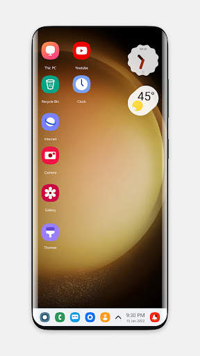 S23 Theme for launcher screenshot 2