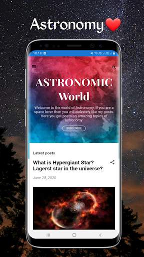 Astronomic World | Amazing Facts about Space screenshot 1