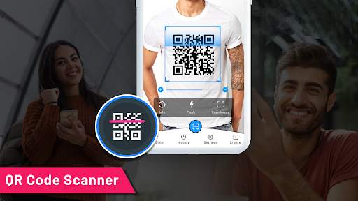 QR Reader & QR Generator Barcode Scanner App 2021 screenshot 1