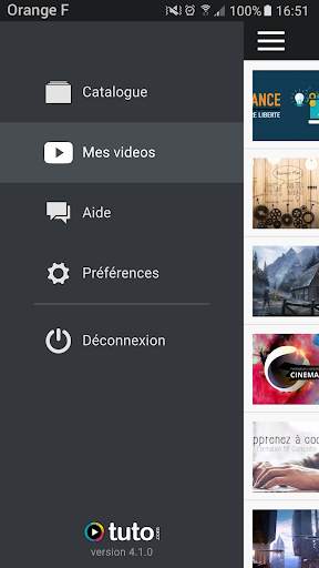 Tuto.com Tutoriels videos screenshot 2