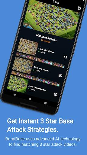 BurntBase - Clash 3 Star Base Attack Finder screenshot 2