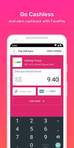 Fave - Deal, Pay, eCard screenshot 3