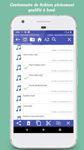Invenio Music Player+Éditeur de musique+ Égaliseur screenshot 5