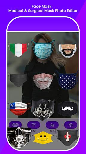 Face Mask - Medical & Surgical Mask Photo Editor 4 تصوير الشاشة