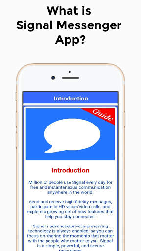 Signal Private Messenger Guide and Tips - 2021 screenshot 1