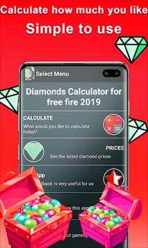 Diamond Legend Calculator for Free Fire Free screenshot 1