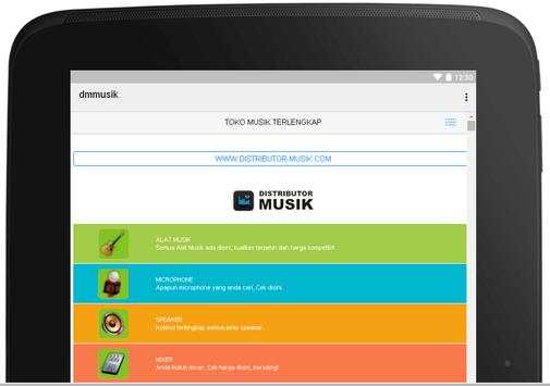 distributor-musik screenshot 2
