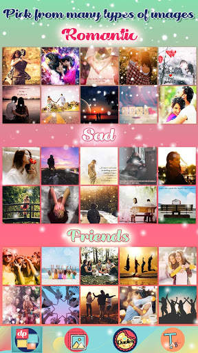 DP and Status Photo Editor ? Pic Quotes Creator screenshot 3