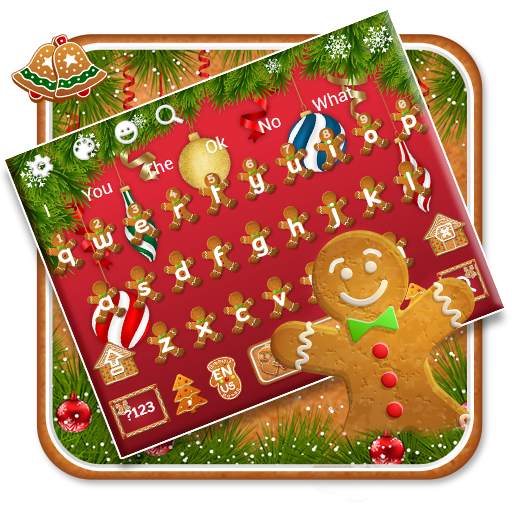 Gingerbread Man Keyboard 10001002