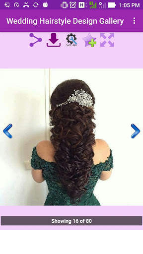 Wedding Hairstyle Design screenshot 4