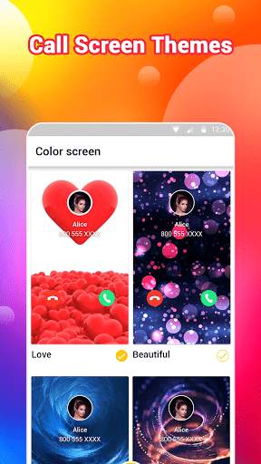 Color Call Screen - Call flash screenshot 5
