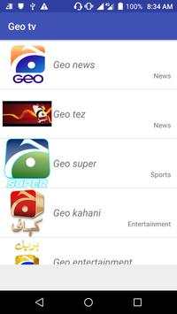 Geo tv screenshot 1