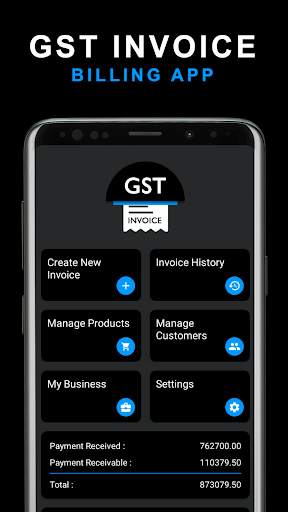 Gst invoice and billing app free screenshot 1