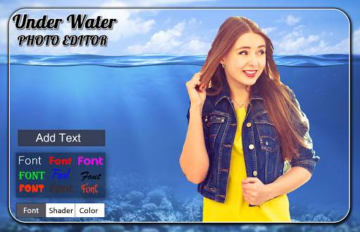 Under Water Photo Editor screenshot 2