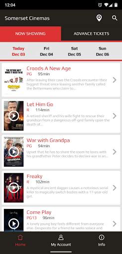 Somerset Cinemas screenshot 2