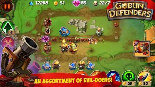 TD: Goblin Defenders - Towers Rush screenshot 2