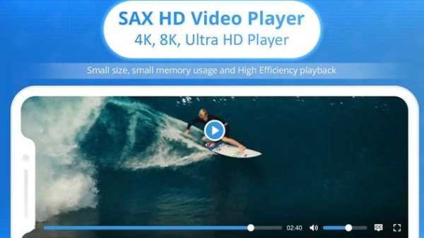 SAX HD Video Player - 4K, 8K, Ultra HD Player screenshot 4