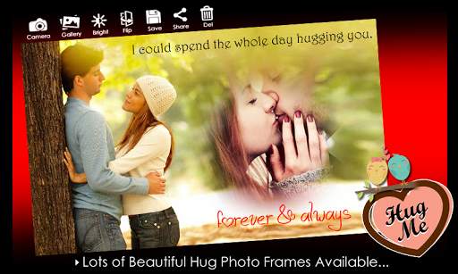 Hug Me Photo Frames 1 تصوير الشاشة