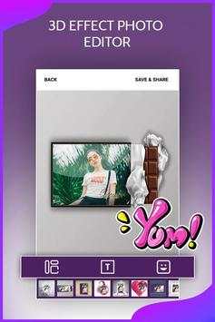 3D effect photo editor screenshot 1