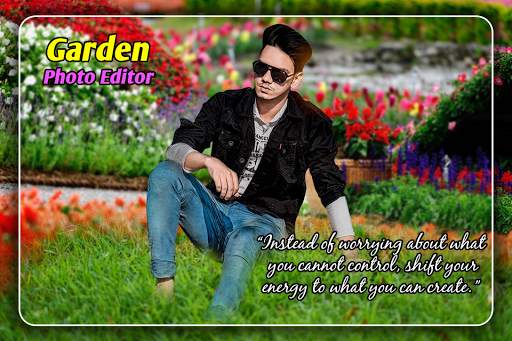 Garden Photo Editor 4 تصوير الشاشة