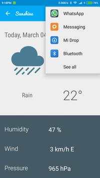 Weather Sunshine screenshot 6