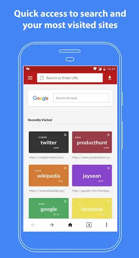 Fast Download Manager and Browser screenshot 1