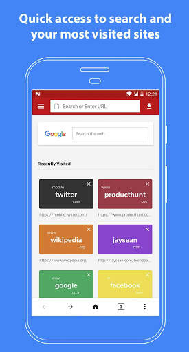 Fast Download Manager and Browser screenshot 1