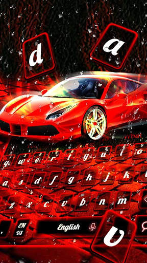 Racing Car Keyboard screenshot 1