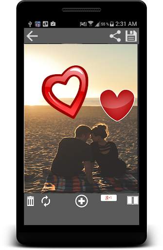 Love Sticker Photo Editor screenshot 1