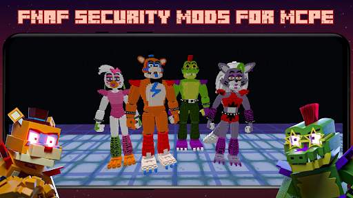 FNAF Breach Mods for Minecraft screenshot 1