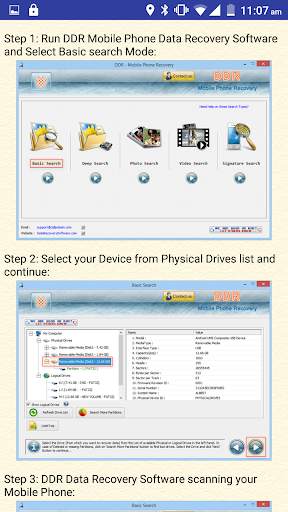 Mobile Phone Recovery Help screenshot 2