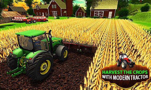 US Tractor Farm Driving Simula screenshot 4