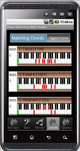 Piano Harmony MIDI Studio Pro 2 تصوير الشاشة