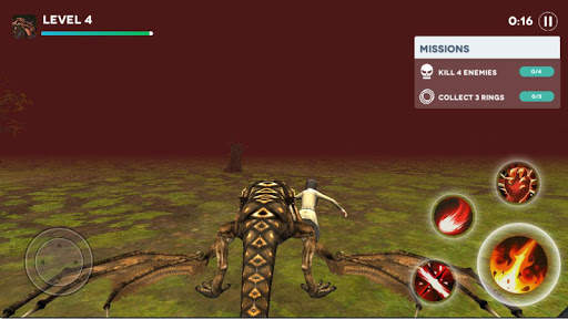 Fire Wyvern Simulator 3D Game screenshot 4